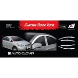 Дефлектори вікон (вітровики) HYUNDAI ACCENT 2011-> - AUTOCLOVER A482