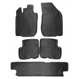 Килимок  в салон DACIA Logan MCV  2006-> 7 містний NOVLINE EXP.NLC.93.01.210k