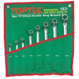 TOPTUL GAAA0802 - Набір ріжково накидних ключів