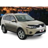 Дефлектор капоту (мухобійка) MITSUBISHI OUTLANDER 2007 - EGR 026141L