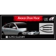  Дефлектори вікон (вітровики) NISSAN TEANA 2008-> - AUTOCLOVER A083