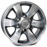 Диски WSP Italy SAPPORO TO60 W1760 ANTHRACITE POLISHED 7,0x16 / 6x139,7
