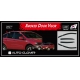  Дефлектори вікон (вітровики) SSANG YONG ACTYON 2005-2010 - AUTOCLOVER A091